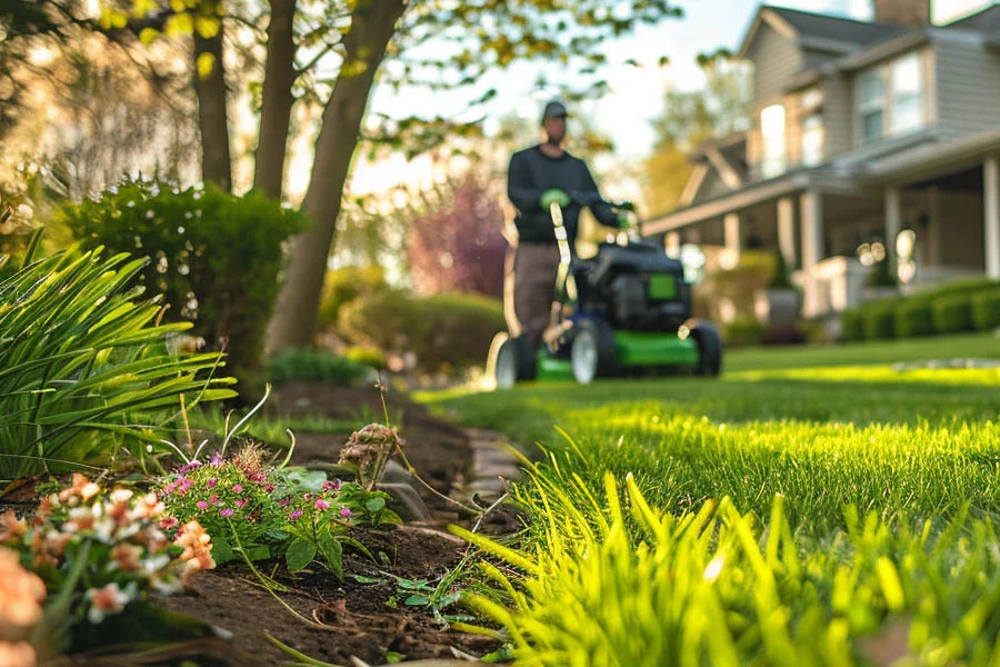 compact lawn mower