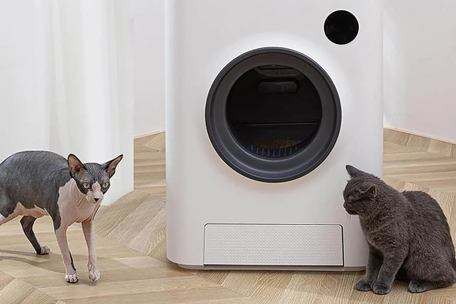 cat litter box automatic