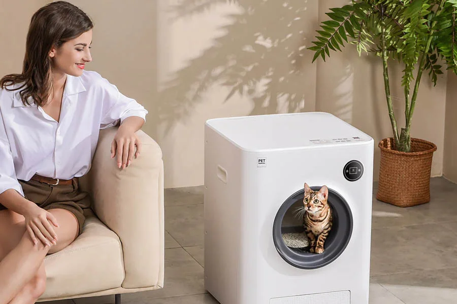 cat litter box automatic