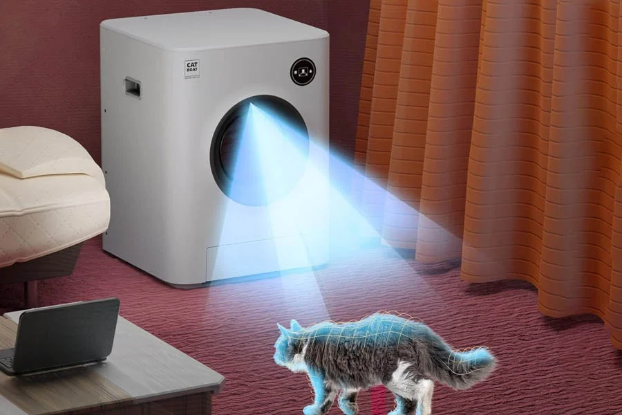 cat litter robots